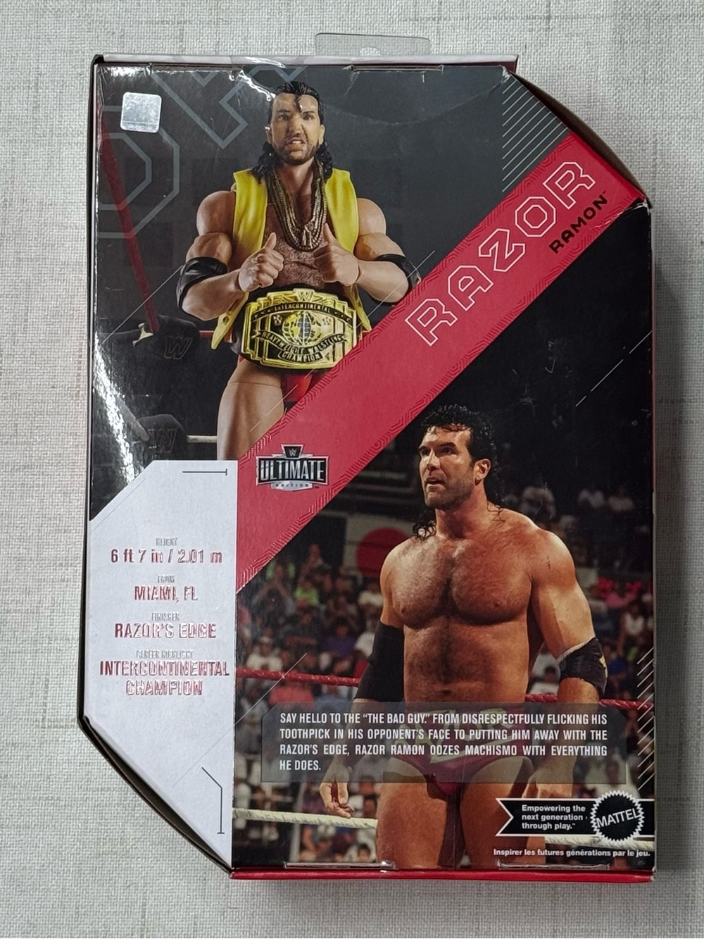 2023 WWE Mattel Ultimate Edition Series 16 Razor Ramon - Picture 2 of 2